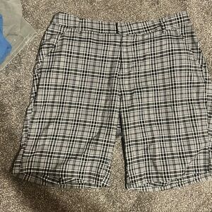 Hot Topic Black and White Checkered Women’s Shorts